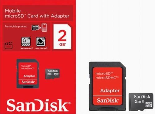 Cartão de Memoria 2GB Sandisk